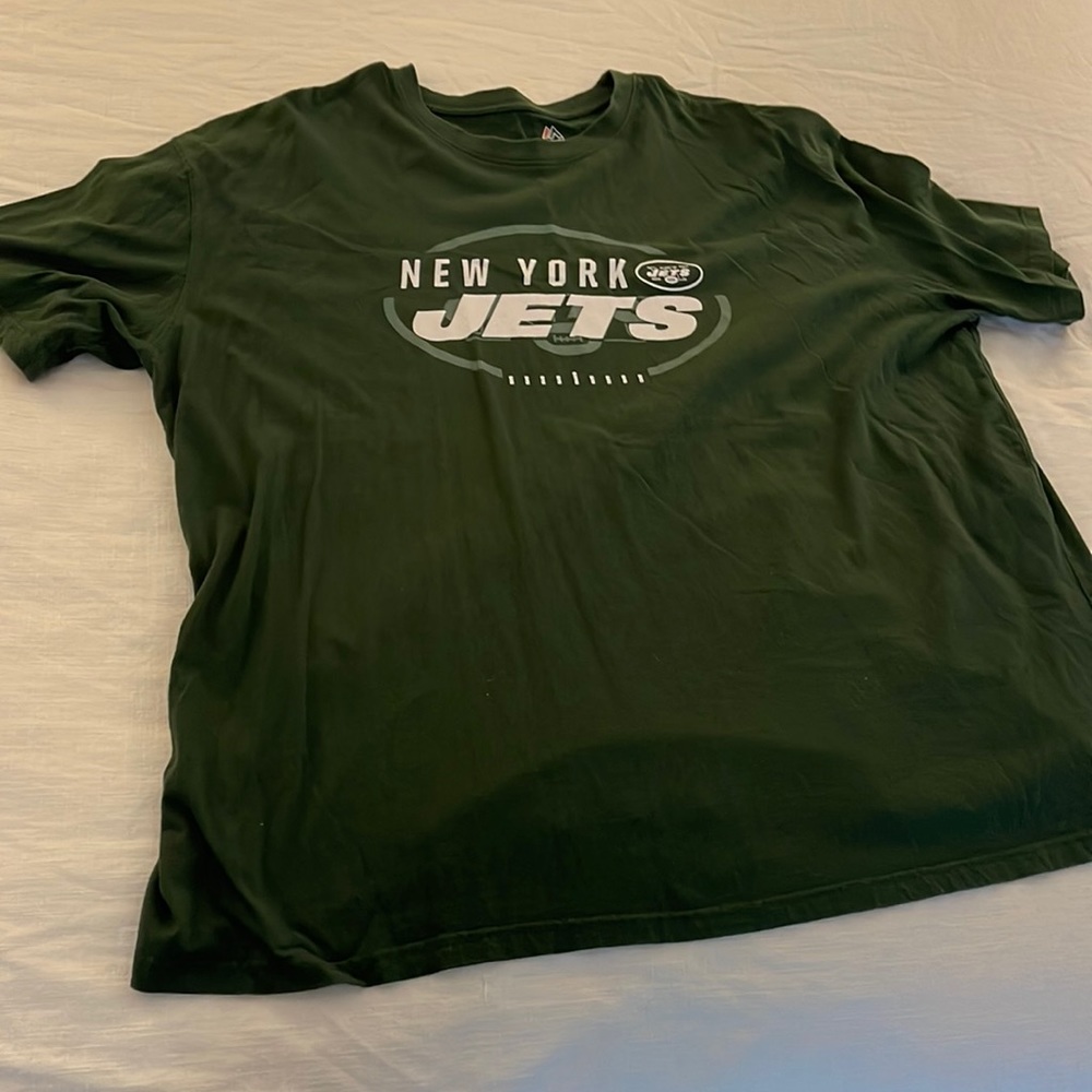 5x green ny jets t shirt pre owned